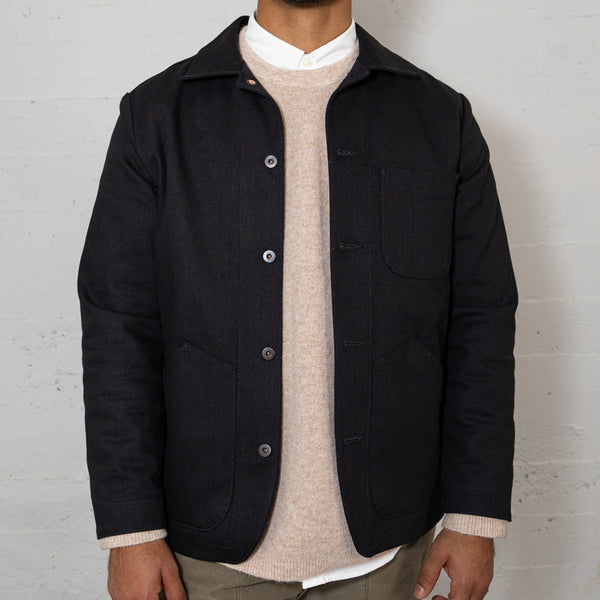 Men's Chore Coat in Black