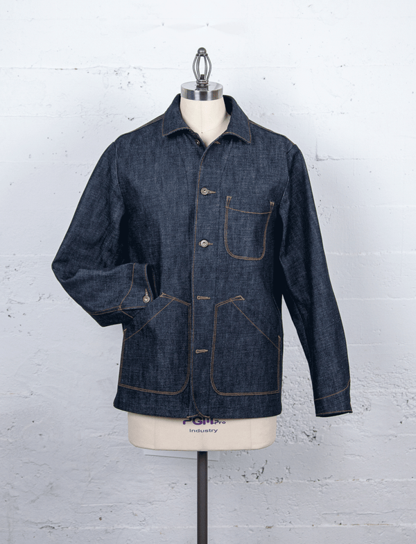 Selvedge Denim Chore Coat