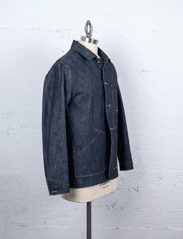 Selvedge Denim Chore Coat