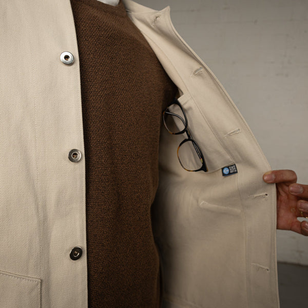 Men's Chore Coat in Bone