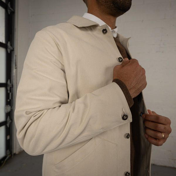 Men's Chore Coat in Bone