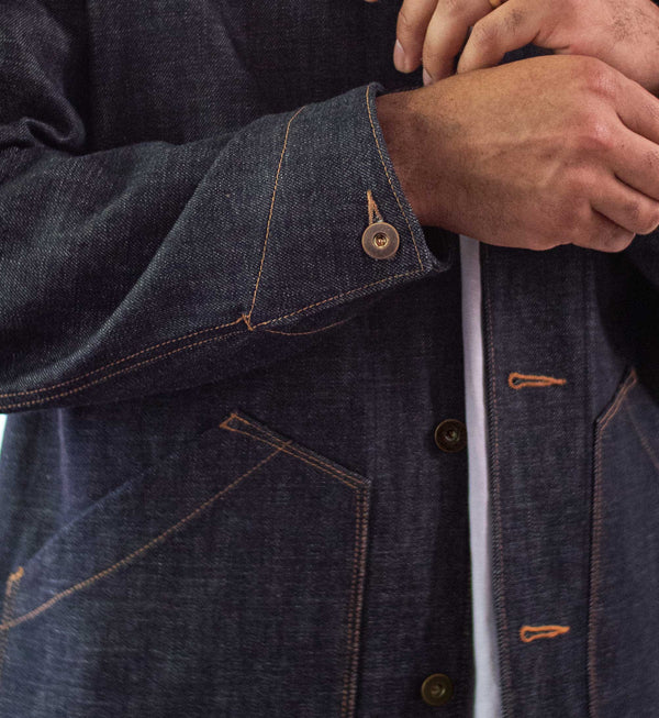 Selvedge Denim Chore Coat