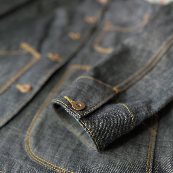 Women's Chore Coat in Kuroki Selvedge Denim