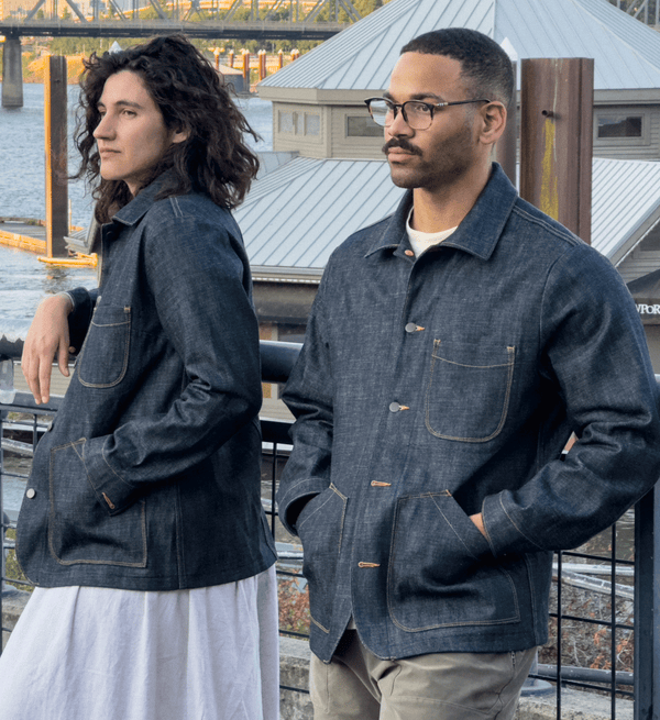 Selvedge Denim Chore Coat