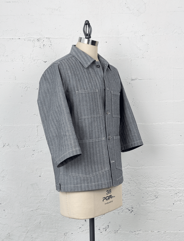 Fisher Stripe Work Smock