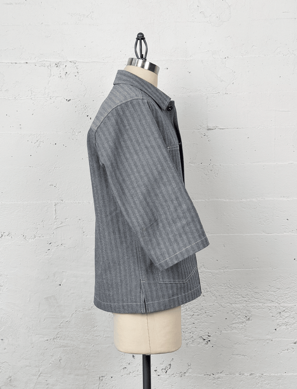 Fisher Stripe Work Smock