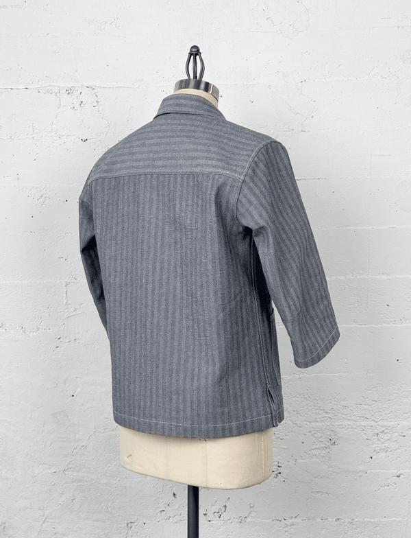 Fisher Stripe Work Smock