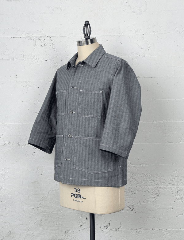 Fisher Stripe Work Smock