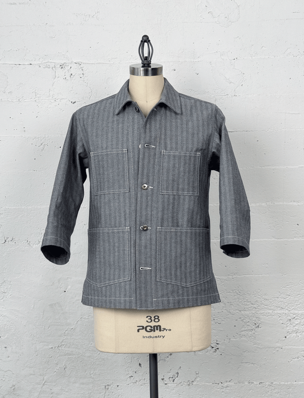 Fisher Stripe Work Smock